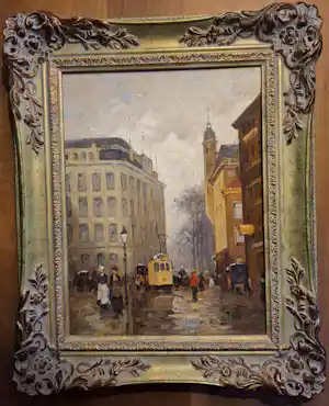 Paul Renard - Stadsgezicht Den Haag verkauft für € 201!