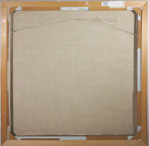 Rob Figee - Acryl op doek, November window - Ingelijst kopen? Bied vanaf 150!