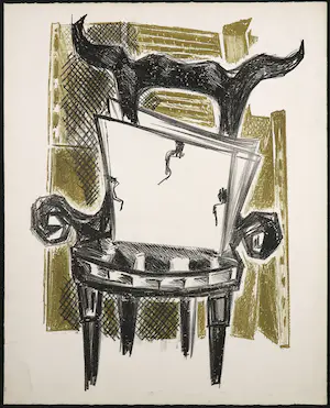 Dick Elffers - Litho, Zonder titel kopen? Bied vanaf 1!