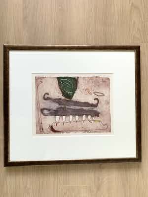 Michel van Overbeeke - Prachtige ets verkocht voor € 45!