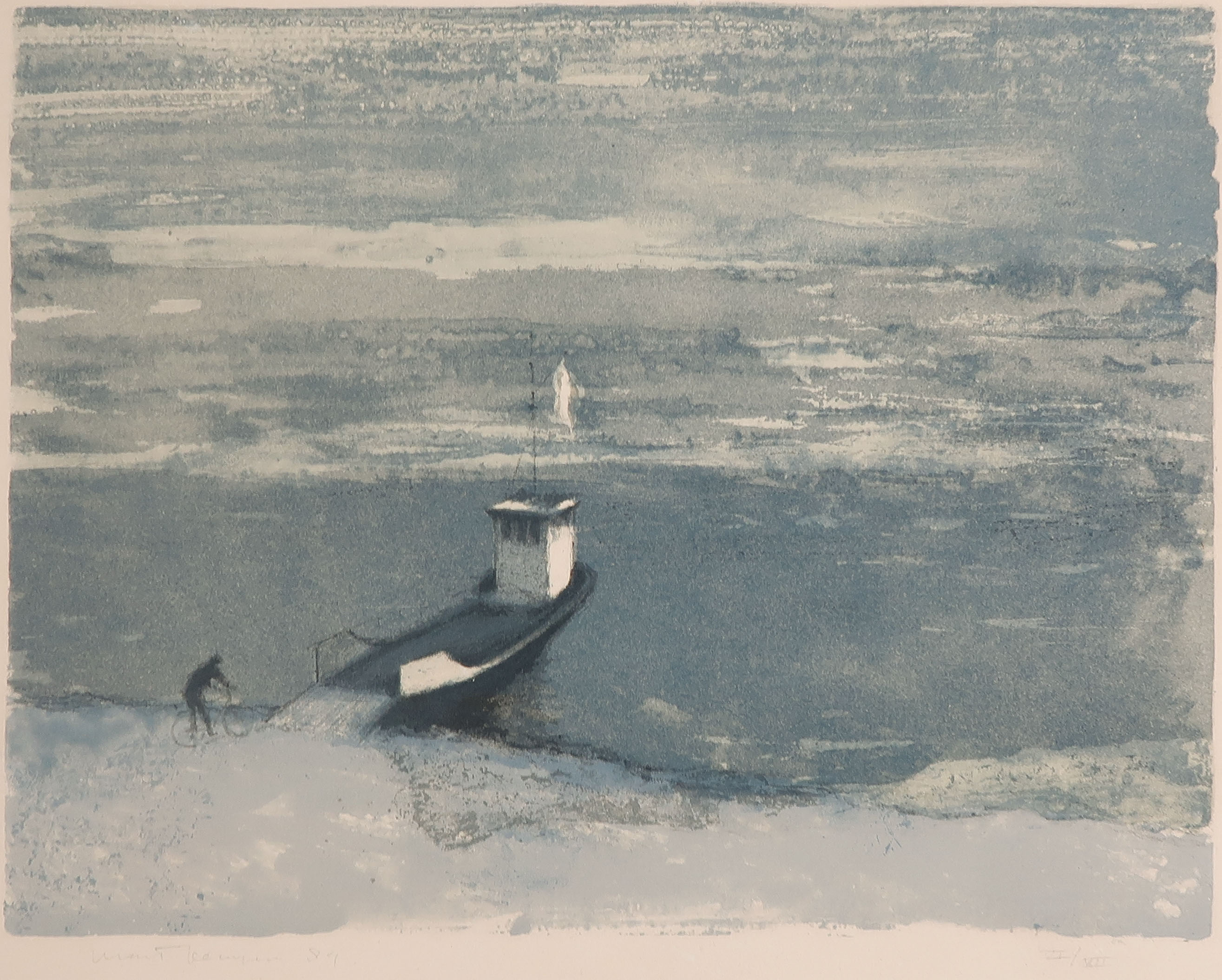 Mart Kempers - Litho, Zonder titel kopen? Bied vanaf 20!