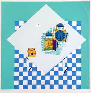 Theo Bitter - Zonder titel (1974) verkocht voor € 35!