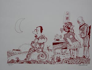 Lucebert - litho kopen? Bied vanaf 199!