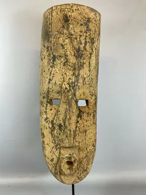 Fang - 220312 - Tribal used Old African Fang mask - Gabon. kopen? Bied vanaf 45!