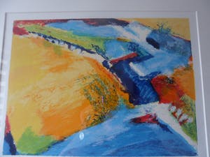 Niet of onleesbaar gesigneerd - Zeefdruk, ZT kopen? Bied vanaf 1!