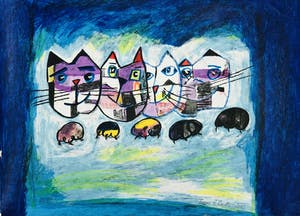 Franz Lauter - Four of a cat kopen? Bied vanaf 65!