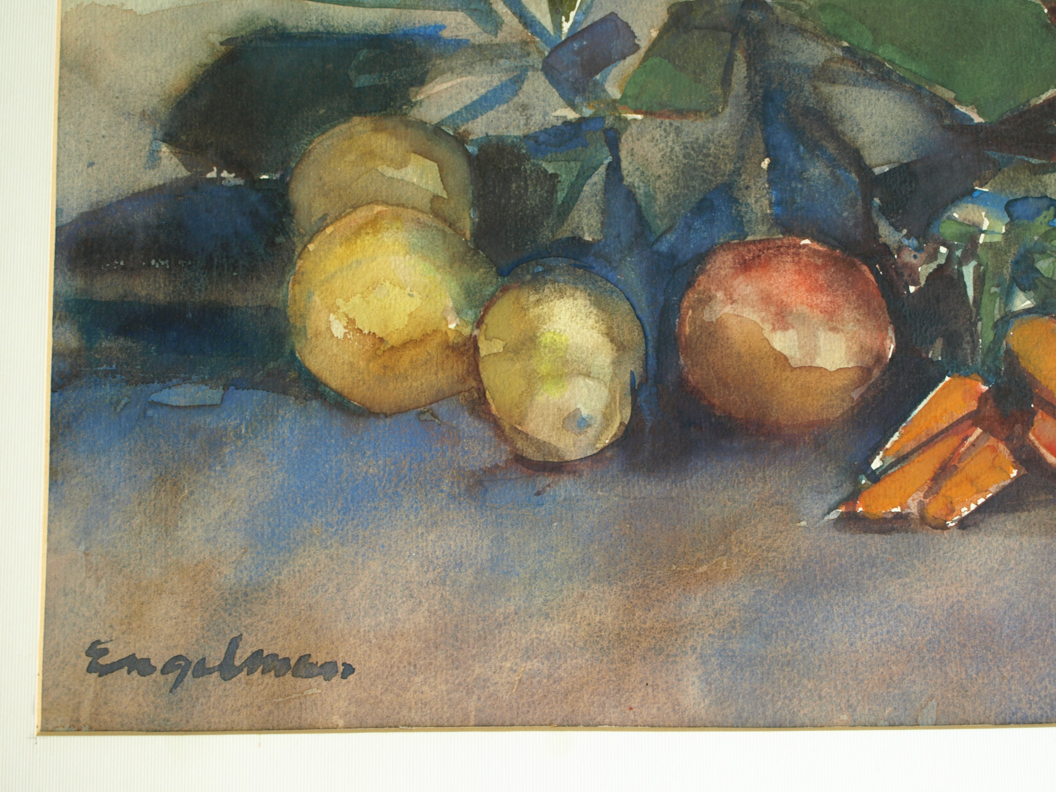 Jan Engelman - aquarel , Stilleven – gesigneerd & ingelijst – ca 1980 kopen? Bied vanaf 1!