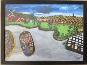 Leo Neervoort - Westland schuit, kassen, molen kopen? Bied vanaf 35!