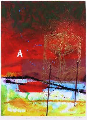 Piotr Konkel - Let the sunshine in - Ingelijst verkocht voor € 40!