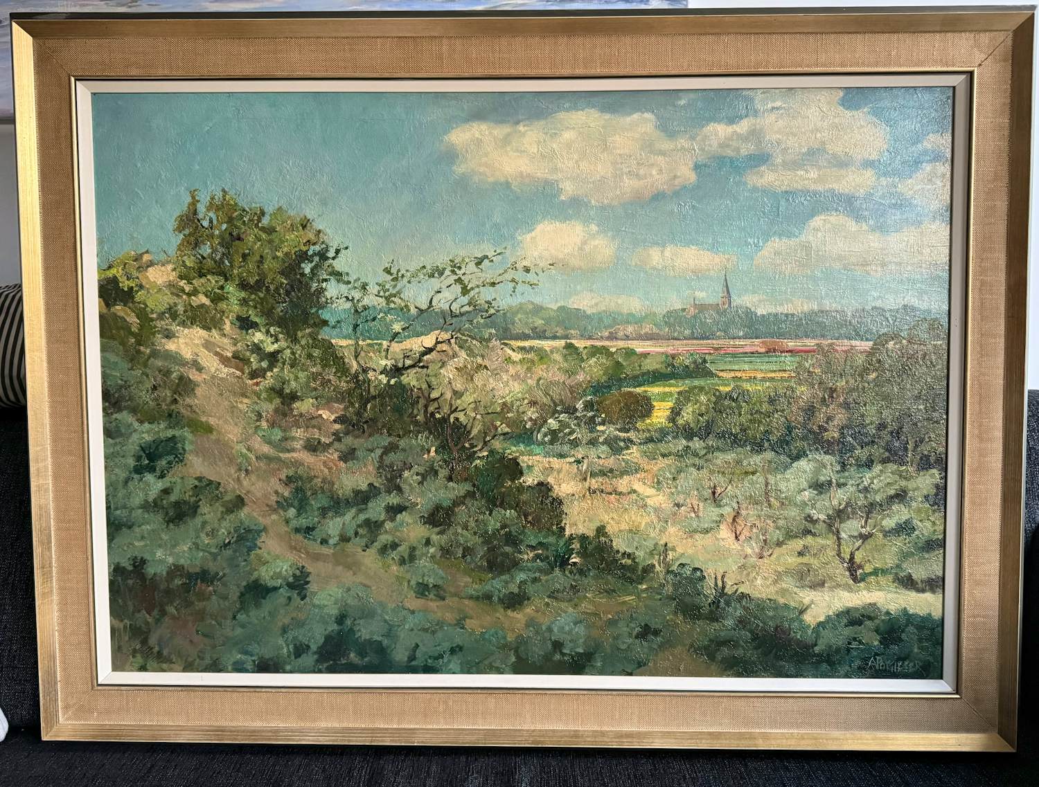 Adam Potgieter - Duinlandschap bij Vogelenzang kopen? Bied vanaf 200!