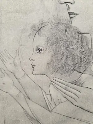 Jan Toorop - De kleine Jezus met de stigmata. 1927. kopen? Bied vanaf 20!