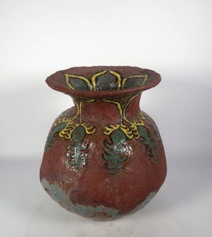 Peter von Hartsvelt Müller - Aardewerk, Beschilderde pot kopen? Bied vanaf 1!