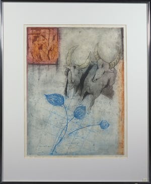 Sam Parabirsingh - Kleurenets, Venus prent - Ingelijst kopen? Bied vanaf 1!