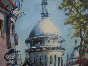 Niet of onleesbaar gesigneerd - Parijs Sacre Coeur kopen? Bied vanaf 10!