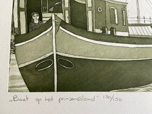 Laetitia de Haas - 'Boot op het Prinseneiland' kopen? Bied vanaf 10!