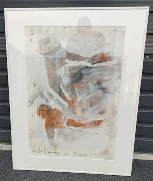 Carlos Blaaker - Variatie op “ marat in bad “ van David kopen? Bied vanaf 100!