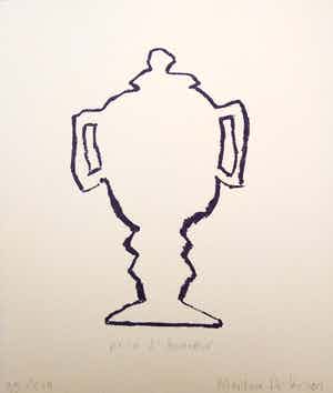 Meidam de Kroon - Prix d'honeur Lithografie. verkocht voor € 10!