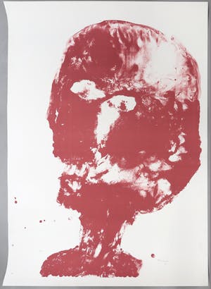 Armando - Litho, Der Kopf Rot (Zeer groot!) kopen? Bied vanaf 250!