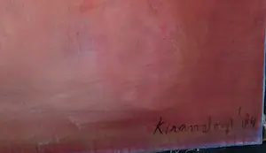 Jan Kaandorp - Gemengde techniek op doek, Innocent Red 5 (Groot) kopen? Bied vanaf 1!