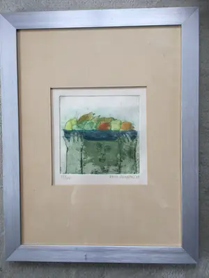 Karin Campfens - Vrouw met fruitmand kopen? Bied vanaf 34!