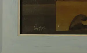 Jose Calsina - Olieverf op doek, Ladenkast - Ingelijst kopen? Bied vanaf 250!