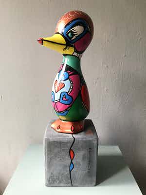Marianne Bey - Happy Duck verkocht voor € 60!