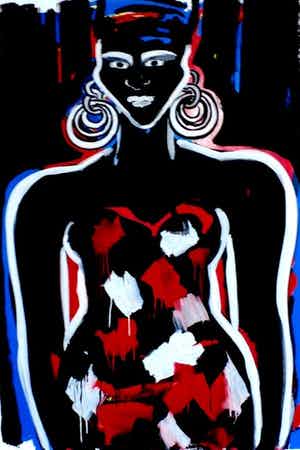 Elvira Bach - Giclee: Paris Dakar - 2014 verkocht voor € 199!