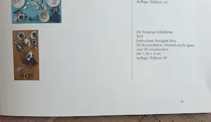 Daniel Spoerri - Die Hungrige Schildkröte - 2014 - Editie 50- Gesigneerd op achterzijde kopen? Bied vanaf 695!