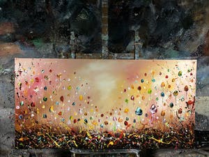 Gena - Colorful Flowers kopen? Bied vanaf 300!