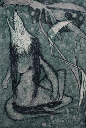 Harry van Kruiningen - Map met 8 kleurenlitho’s: Metamorphosen- 1953 kopen? Bied vanaf 295!