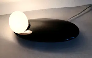 Philips - Iconische design tafellamp "Ledino" in staal met zwarte coating kopen? Bied vanaf 85!