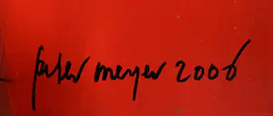 Peter Meijer - Acryl op doek, Zonder titel - Ingelijst kopen? Bied vanaf 1!