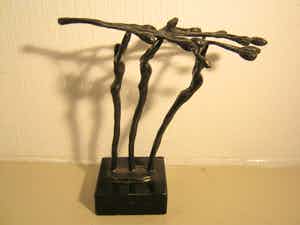 Hans Kuyper - Hans Kuyper - sculptuur "Botanica (2) - gesigneerd verkocht voor € 50!