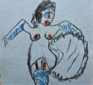 Anton Heyboer - Danseres . kopen? Bied vanaf 225!