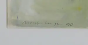 Bob Nieuwenhuysen - Gouache op papier, Kust - Ingelijst kopen? Bied vanaf 100!