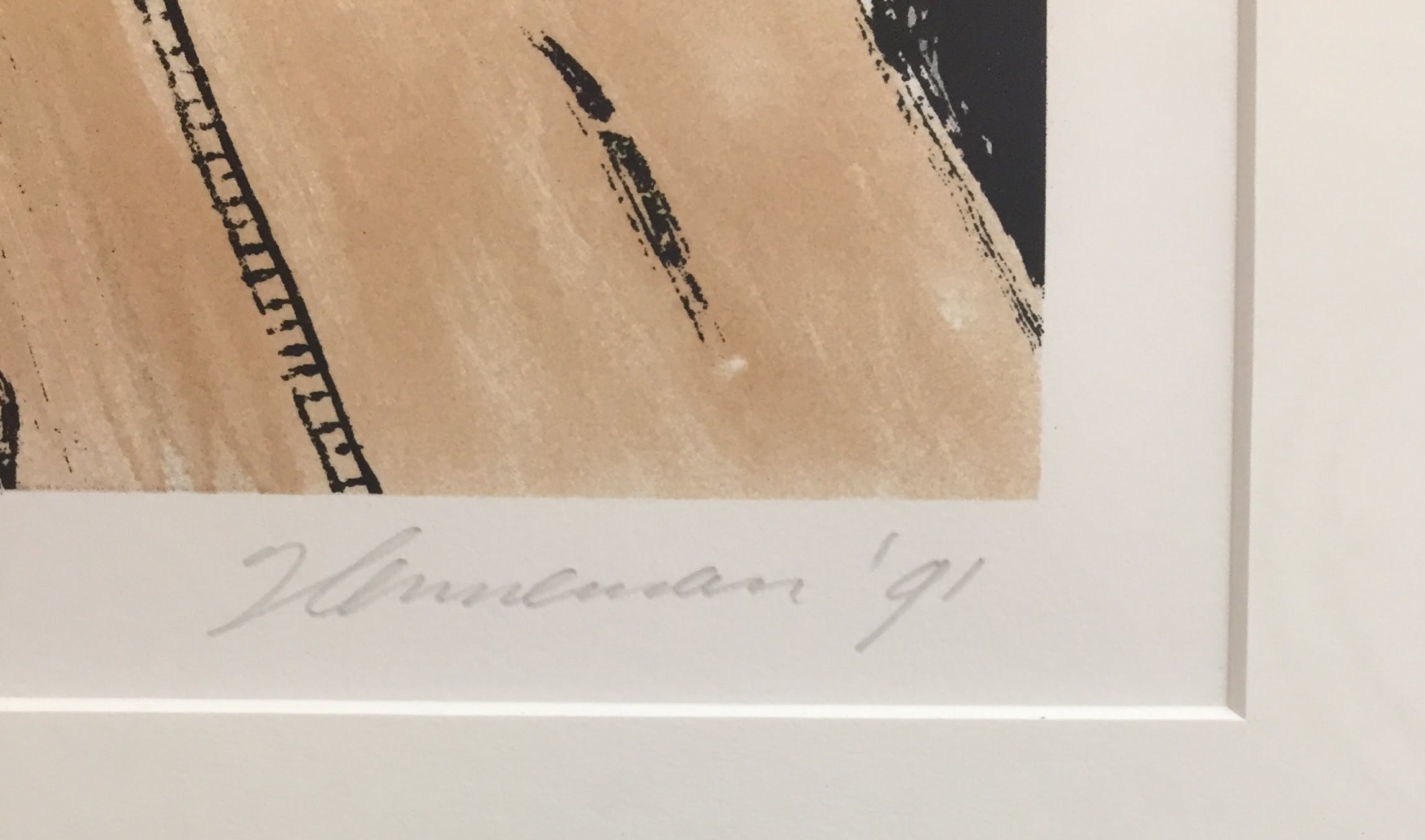 Jeroen Henneman - kleurenzeefdruk, 'De berg', 1991 (INGELIJST) kopen? Bied vanaf 199!