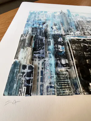 Gottfried Salzmann - Prachtige gesigneerde multiple giclée - 3D werk - 2015 kopen? Bied vanaf 325!