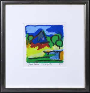 Frank Rosen - Zeefdruk, In de polder verkocht voor € 20!