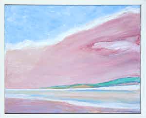 Paul Overhaus - Olieverf op doek, Zonder titel - Ingelijst verkocht voor € 60!