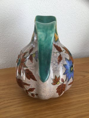 Plateelbakkerij Zuid-Holland - Decoratieve kan | Jaren ‘30 kopen? Bied vanaf 35!