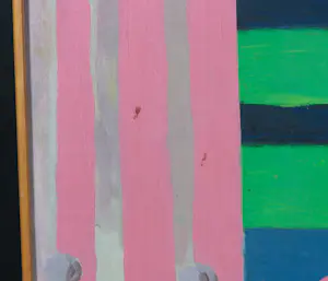 Martien Verstraaten - Olieverf op doek (op board), Gemachtigde zendtijd - Ingelijst (Groot) kopen? Bied vanaf 1!