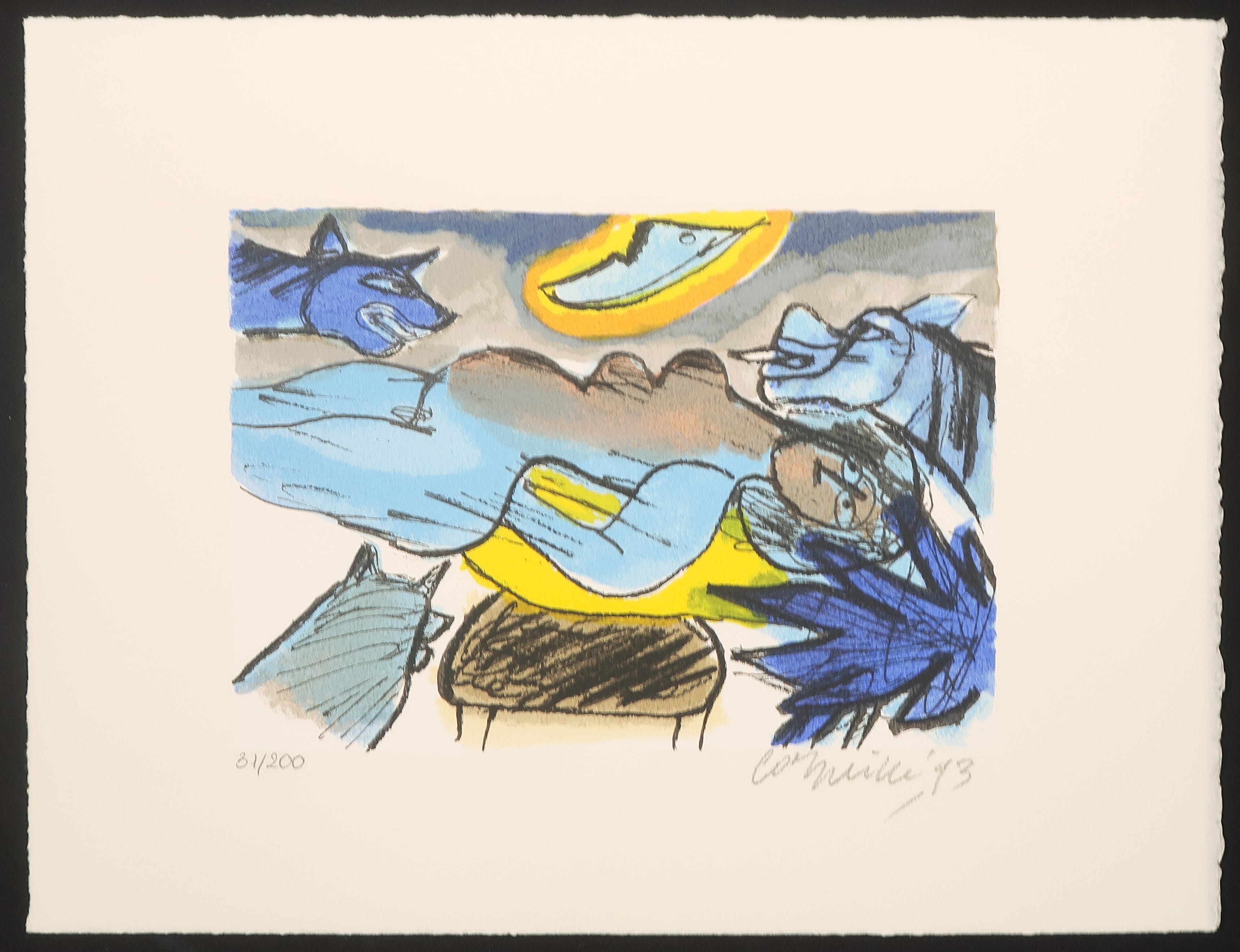 Corneille - Verzamelmap met 3 zeefdrukken, Mémoire de Bali I kopen? Bied vanaf 180!