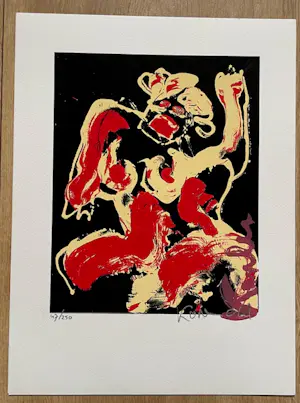 Jacob Kanbier - Lot van 6 zeefdrukken / grafiek van Jacob Kanbier kopen? Bied vanaf 150!