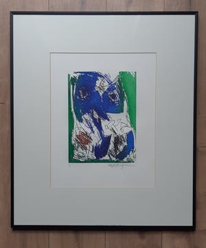 Carl-Henning Pedersen - Ets / Eau Forte " Vivre Oiseau " kopen? Bied vanaf 220!