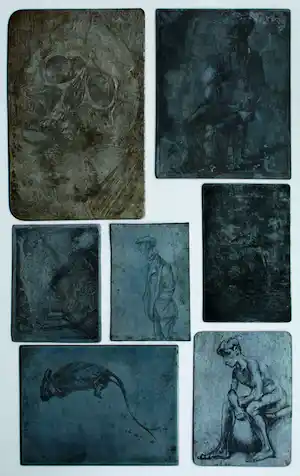 Elias Smalhout - 7 Zinken etsplaten – ca. 1914-1924 verkauft für € 150!