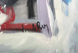 Han le Roy - Acryl op doek, Zwier - Ingelijst (Zeer groot) kopen? Bied vanaf 200!