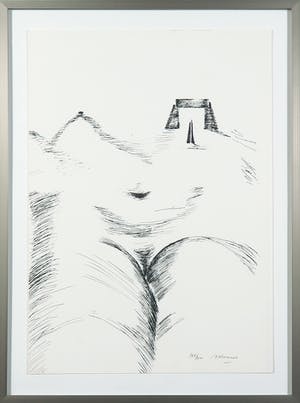 Marius van Beek - Zeefdruk uit de serie Poort van de Zon kopen? Bied vanaf 20!