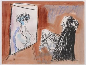 Luis Filcer - Litho, Zonder titel XXVII - Ingelijst kopen? Bied vanaf 35!