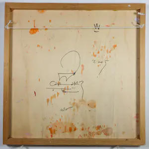 Chabab Tayefeh Mohajer - Gemengde techniek op paneel, Zonder titel kopen? Bied vanaf 70!