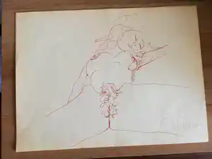 John Lennon - Mooie erotische Litho Yoko Ono Amstel hotel verkauft für € 53!